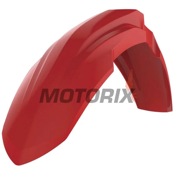 Přední Supermoto blatník -POLISPORT- červený, HONDA CRF 250/450 2017-2021