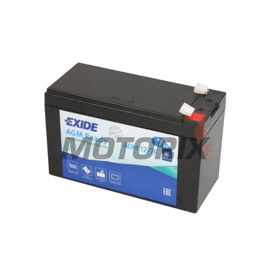 Akumulátor -EXIDE- AGM12-7F, 7Ah 12V