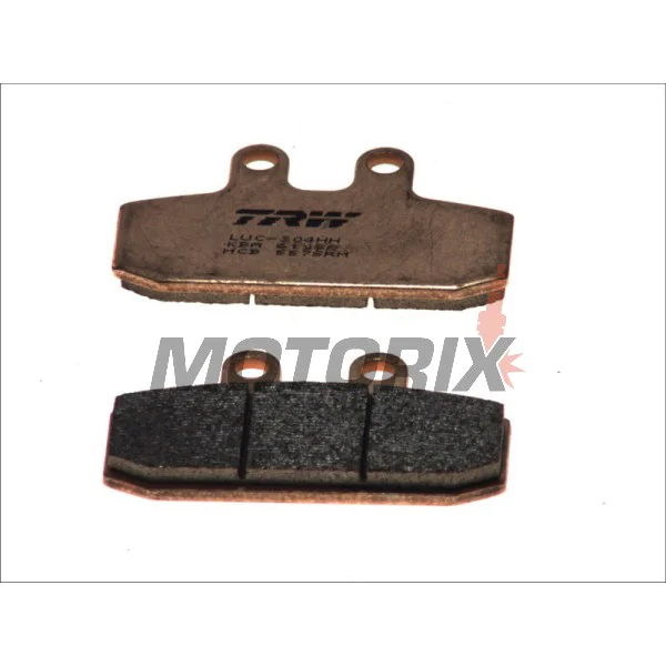 Brzdové destičky -TRW- MCB557SRM, sintrované, Aprilia Atlantic/Scarabeo/Sportcity 125-500, Leonardo 250-300, Tuareg 125-600, Cagiva Blues/Mito/Roadster 50-200, Gilera Dakota/ER/XRT 125-600, Honda NSR/CRM/XL 125, Malaguti Spider Max 500, Peugeot Speedake 5