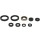 Sada gufer motoru -WINDEROSA- Kawasaki KX 250 2006-2008, 2010-2016, Kawasaki KXF 250 2006-2010