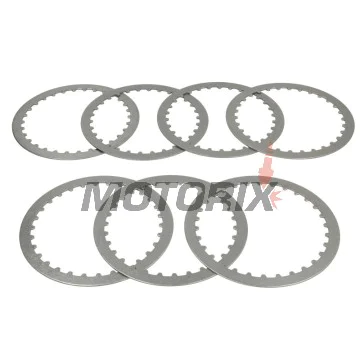 Sada ocelových spojkových lamel -TRW- MES442-7, Husqvarna SM 450R/510R 2003-2008, Husqvarna TC 250/450/510 2002-2007, Husqvarna TE 250/250ie/450/510 2003-2013