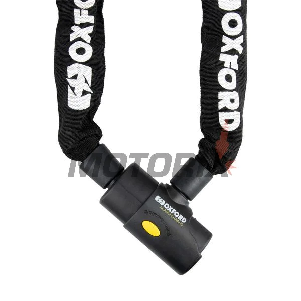 Řetěz se zámkem s alarmem -OXFORD- Alarm Chain10 10mm x1.2m