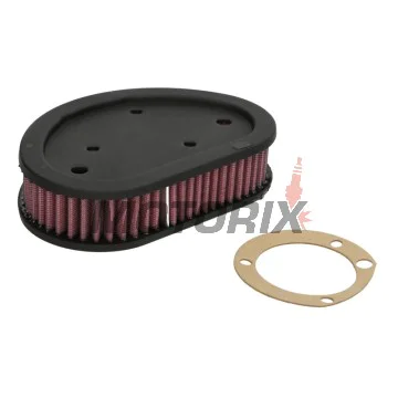 Vzduchový filtr -K&N- HD-9608, Harley-Davidson FLD Dyna Switchback, FXD/FXDB/FXDC/FXDF/FXDL/FXDWG Dyna Super Glide/Street Bob/Super Glide Custom/Fat Bob/Low Rider/Wide Glide 1584/1690, 2008-2015