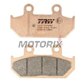 Brzdové destičky -TRW- MCB751SRM, sintrované, Suzuki Burgman 400/ABS (2008-2012), Suzuki Burgman 650/Executive (2002-2012)