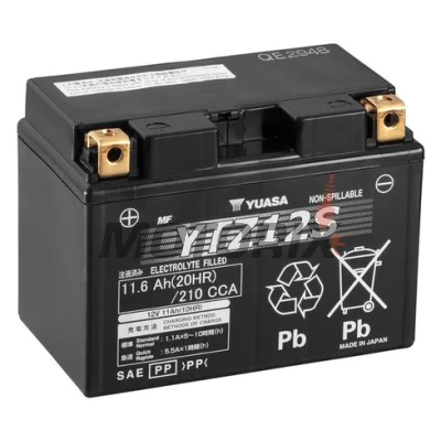 Akumulátor -YUASA- YTZ12S, 12Ah 12V