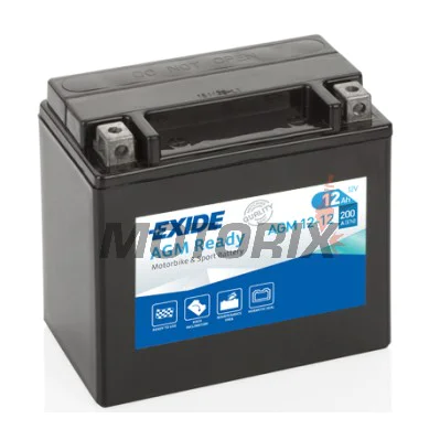 Akumulátor -EXIDE- YTX14-BS READY, 12Ah 12V