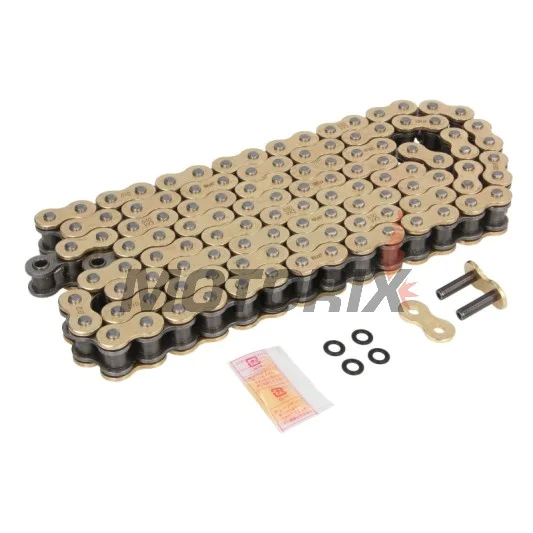 Řetěz -DID- 530VX3G&B-116, velikost 530, 116 článků, zesílený, zlatá/černá
