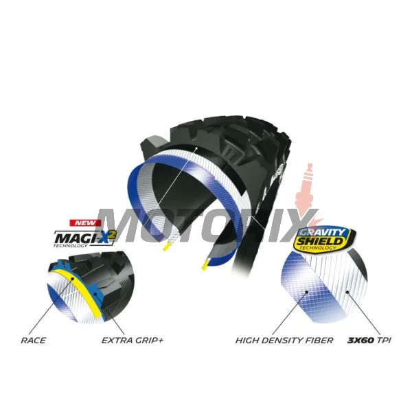 Plášť na kolo -MICHELIN- 27.5X2.40, WILD ENDURO MAGI-X