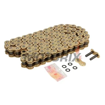 Řetěz -DID- 530ZVMX2G&G-94, velikost 530, 94 článků, dvojité zesílený, zlatá