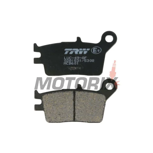 Brzdové destičky -TRW- MCB601, Honda CRM250R (1989-1990)