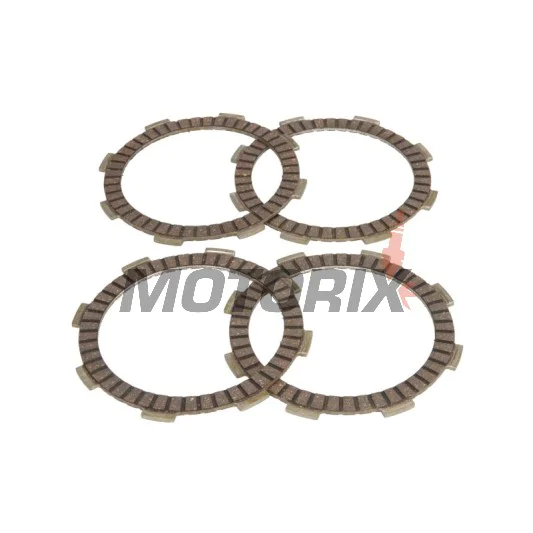 Sada spojkových lamel -4 RIDE- TCS1151, Honda ATC 185/200E, CR/CRF/CRM 60-100, MB/MBX/MT/MTX/NSR 75-80, TRX 90, XL/XR 100, Yamaha XT/YBR 125 (1974-2016)