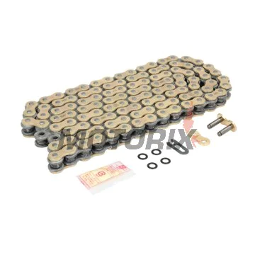 Řetěz -DID- 520VX3G&B-114FB, velikost 520, 114 článků, zesílený, zlatá/černá