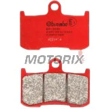Brzdové destičky -BREMBO- 07KA23SA, Indian Chieftain/Roadmaster/Scout/Springfield 1800, Kawasaki Z/ZX-9R 800-1000, Suzuki GSX/GSX-S 600-1300, Triumph Daytona/Speed/Street/Tiger 675-1050, Victory Cross/Hammer/Kingpin/Vegas 1634-1731