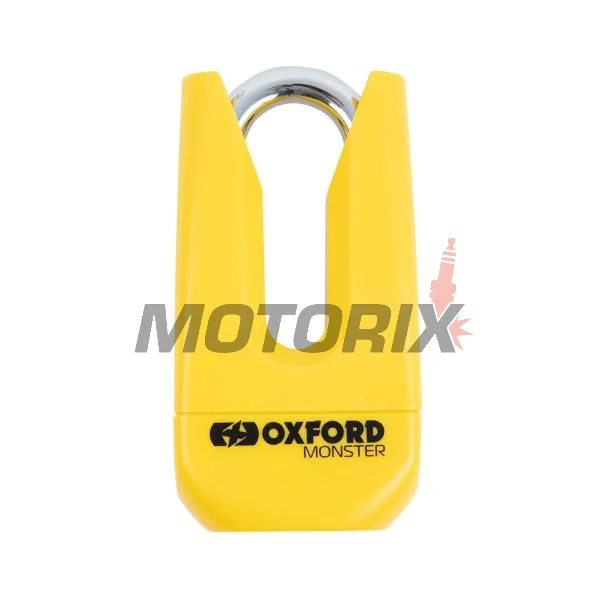 Zámek -OXFORD- Monster 11mm, žlutý