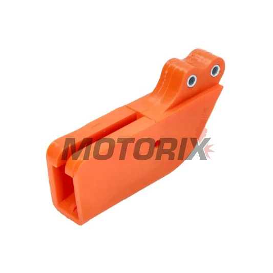 Vodítko řetězu -POLISPORT- oranžový, polyuretan, KTM SX 85 2007-2014
