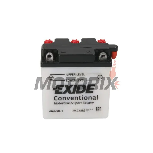 Akumulátor -EXIDE- 6N6-3B-1, 6Ah 6V