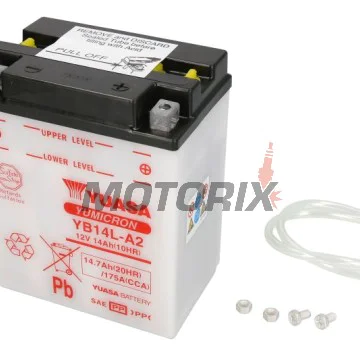Akumulátor -YUASA- YB14L-A2, 15Ah 12V