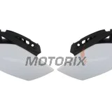 Zadní boční plasty -POLISPORT- černé/bílé, YAMAHA YZ 250 2010-2013