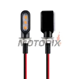 Sada blinkrů -MOTORIX- kovové, LED - univerzální