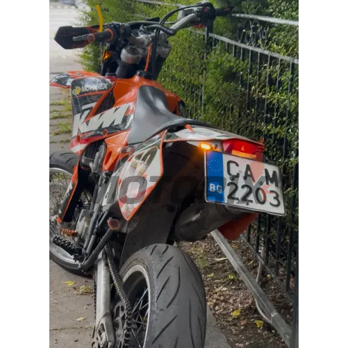Sada blinkrů -MOTORIX- kovové, LED - univerzální