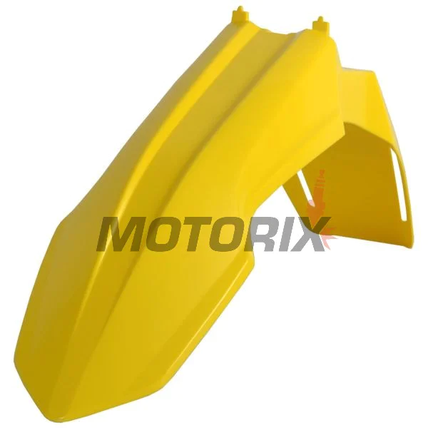 Přední Supermoto blatník -POLISPORT- žlutý, SUZUKI RM-Z 250/450 2008-2018