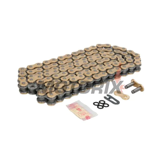 Řetěz -DID- 520VX3G&B-110FB, velikost 520, 110 článků, zesílený, zlatá/černá