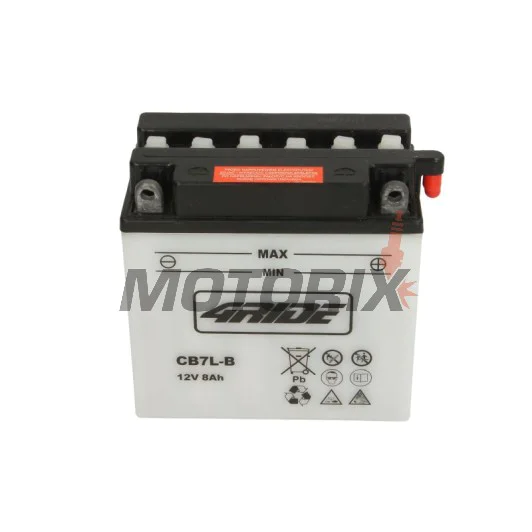 Akumulátor -4 RIDE- CB7L-B 4RIDE, 7Ah 12V