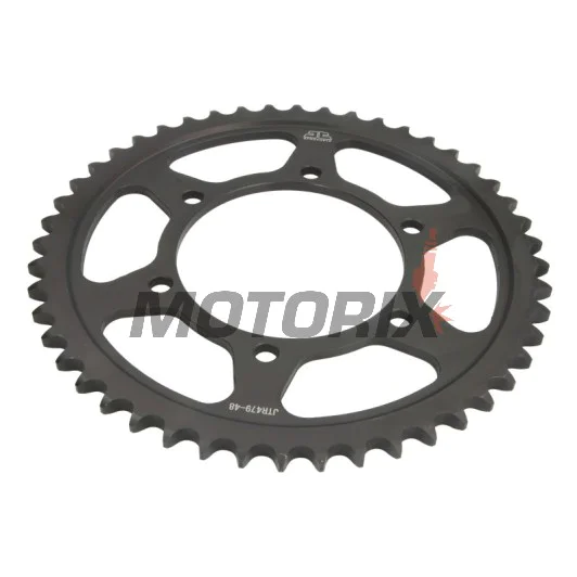 Zadní rozeta -JT- JTR479,48, 48 zubů, ocelový, Kawasaki GPX 600 1988-1992, 1994, 1997, 1999-2000, GPZ 500/600 1988, MZ/MUZ 1000 1000 2005, Suzuki GSX-R 1000 2009-2016, Yamaha FZ1 1000 2006-2015, FZ6 600 2004-2009, FZS 1000 2001-2005