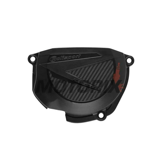 Chránič víka spojky -POLISPORT- černý, BETA RR 350-480 2020-2023