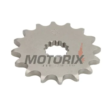 Přední pastorek -JT- JTF520,16, 16 zubů, Cagiva Navigator 1000 2001-2005, Raptor 650 2001-2007, V-Raptor 650 2001-2007, Hyosung Comet 650 2006, 2010, GT 650 2004-2012, Kawasaki W 650 1999-2006, ZR 750 1991-1994, ZR-7 750 1999-2004