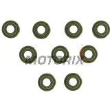 Gufero ventilu -ATHENA- Aprilia AF1 125 1988-1993, Classic 125 1996-2000, ETX 350 1985-1990, ETX 600 1988-1990, Europa 125 1990-1991, MX 125 2004-2006, Pegaso 125 1989-1996, červený Rose 125 1988-1996
