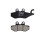 Brzdové destičky -TRW- MCB744, Aprilia SR, Sportcity; Derbi Boulevard; Vespa/Piaggio 946, Beverly, Carnaby, Fly, GT, GTS, GTV, Granturismo, Hexagon, Liberty, MP3, Primavera, Skipper, Sprint, Typhoon, X7, X8, X9, X10 (2000-2017)