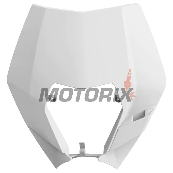 Maska (bez světla) -POLISPORT- bílá, KTM EXC, XC-W, XCF-W 125-500 2008-2013