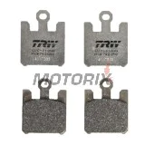 Brzdové destičky -TRW- MCB742CRQ, Kawasaki VN1600 Mean Streak/ZX-6R 636/ZX-6RR/ZX-10R/ZX-12R Ninja + Suzuki GSX-R1000 (2003-2007)