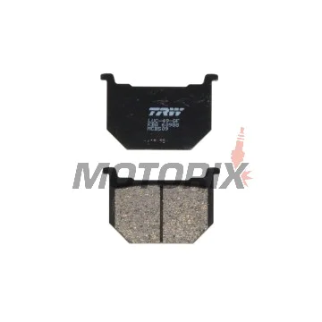 Brzdové destičky -TRW- MCB509, Suzuki GN250 (1983-2002), GS850G/1000G (1980-1986), GSX750L/ES/EF (1980-1986)