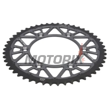 Zadní rozeta -JT- JTX897,50GR, 50 zubů, šedý, hybridní, Husaberg FC 350 1996, FC 400 1996-1999, FC 450 2004-2006, FC 501/600 2000, FC 550 2003-2008, FE 250 2013-2014, FE 350 1996, 2013, FE 390 2010-2012, FE 400 2000-2003, FE 450 2004-2014