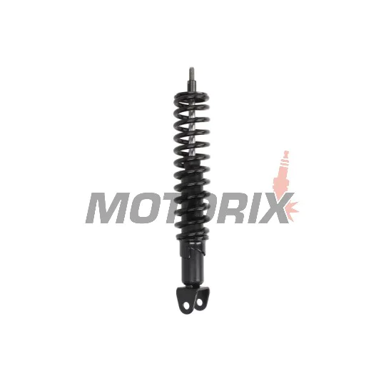 Tlumič -MOTORIX- 345mm, spodní 8/horní 10mm, Piaggio, Gilera, Vespa, Gilera 50-180cc 2T