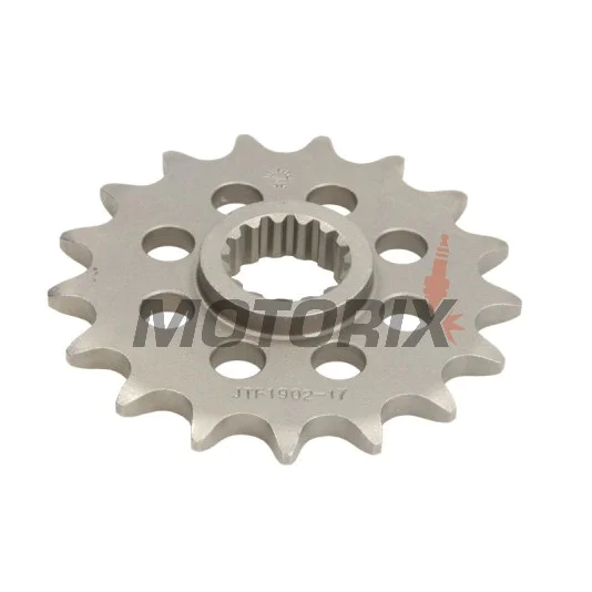 Přední pastorek -JT- JTF1902,17, 17 zubů, Husqvarna Svartpilen 701 2019, KTM Adventure 640 1999-2007, Adventure 790 2019, Duke 620 1995-1998, Duke 640 1999-2007, Duke 690 2008-2019, EGS 620 1998, Enduro 690 2008-2018, LC4 400 1997-2001