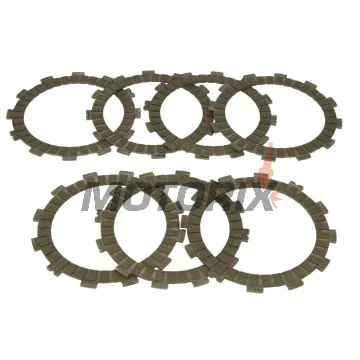 Sada spojkových lamel -TRW- MCC504-7, Cagiva Mito 125, HM CRE 125R, Husqvarna CR/SM/SMS/TC/TE/WR 125-310, KTM EXC/SX/XC 125-200
