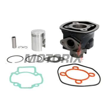 Sada válce a pístu -MOTORIX- 50cc (40mm), 5 úhlu hlava, Piaggio, Gilera, Vespa