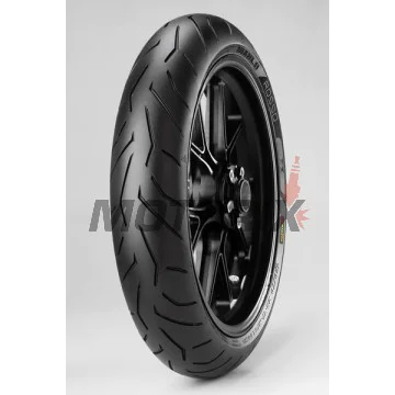 Přední silniční pneumatika -PIRELLI MOTOR- 120/70ZR17, DIABLO ROSSO II D