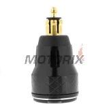 USB adaptér do zapalovače -4 RIDE- 12V, 2xUSB 3.0 + voltmetr - univerzální