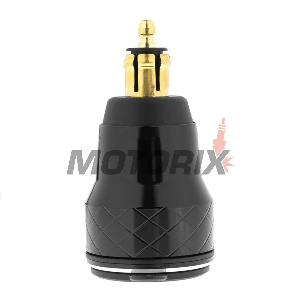 USB adaptér do zapalovače -4 RIDE- 12V, 2xUSB 3.0 + voltmetr - univerzální