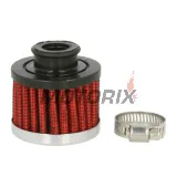 Vzduchový filtr -K&N- 62-1340, 16mm spojka/článek - univerzální