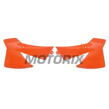 Přední boční plasty -POLISPORT- oranžové, KTM SX 65 2002-2008
