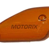 Sklíčko blinkru -VICMA- přední levý, černý (kouřový), MBK YQ Nitro 50/100 F1/Jaguar/Naked, Yamaha YQ Aerox 50 Ultimate/Tech3/Toyota 1997-2006