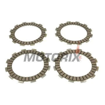 Sada spojkových lamel -TRW- MCC560-4, Aprilia RS 50 (2006-2010), RS4 50 (2011-2018), RX 50 (2006-2013), SX 50 (2007-2018); Derbi GPR 50/50R/Nude (1998-2016), Senda 50R/SM/DRD/X-Race/X-Treme/Racing/Pro (1995-2017)