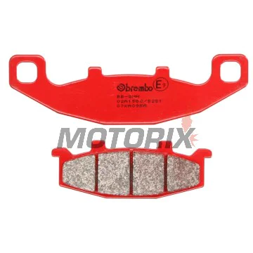 Brzdové destičky -BREMBO- 07KA09SA, Kawasaki KLE/Suzuki GS 500cc (1989-2000)