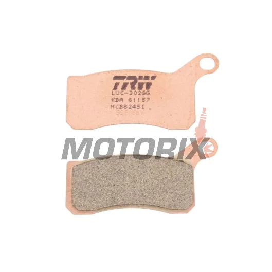 Brzdové destičky -TRW- MCB824SI, KTM SX/XC 450/505/525 ATV-Quad (2008-2013)