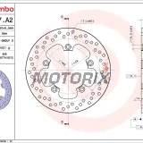 Brzdový kotouč -BREMBO- 68B407A2, Suzuki AN 650 Burgman (2004-2012)